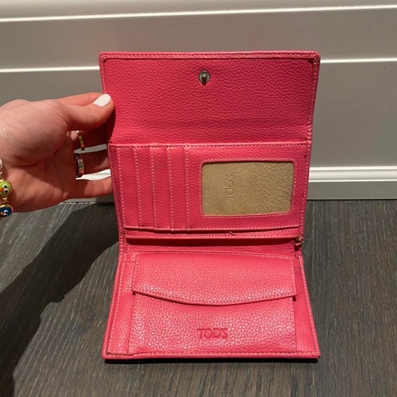 FUCHSIA TOD’S LEATHER WALLET - Picture 2 of 2